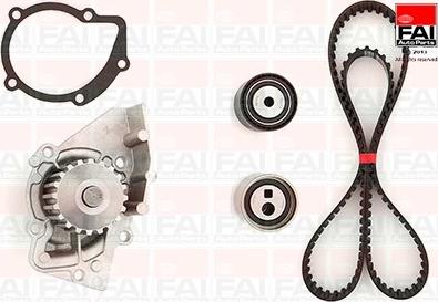 FAI AutoParts TBK111-6242 - Водна помпа+ к-кт ангренажен ремък vvparts.bg