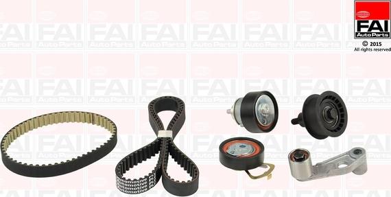 FAI AutoParts TBK346 - Комплект ангренажен ремък vvparts.bg