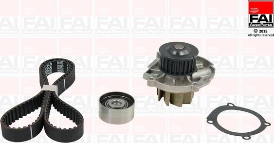 FAI AutoParts TBK371-6519 - Водна помпа+ к-кт ангренажен ремък vvparts.bg