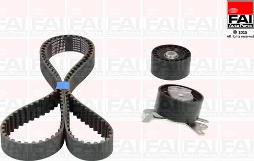 FAI AutoParts TBK255 - Комплект ангренажен ремък vvparts.bg