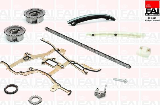 FAI AutoParts TCK98VVT - Комплект ангренажна верига vvparts.bg