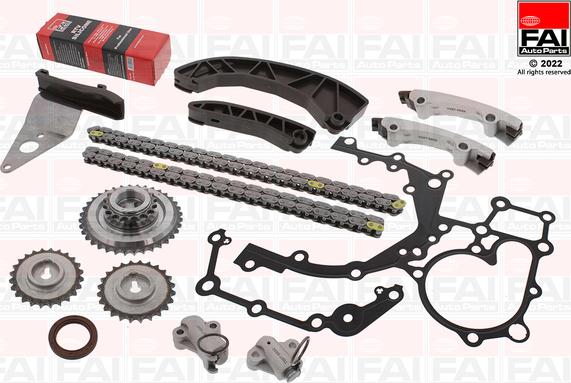 FAI AutoParts TCK446 - Комплект ангренажна верига vvparts.bg