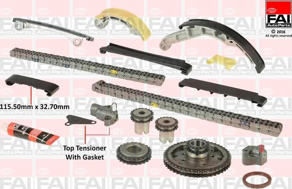 FAI AutoParts TCK42-06 - Комплект ангренажна верига vvparts.bg