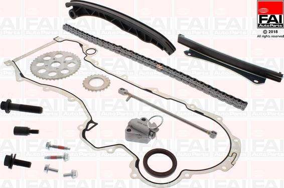 FAI AutoParts TCK6L - Комплект ангренажна верига vvparts.bg