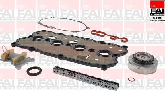 FAI AutoParts TCK125VVT - Комплект ангренажна верига vvparts.bg