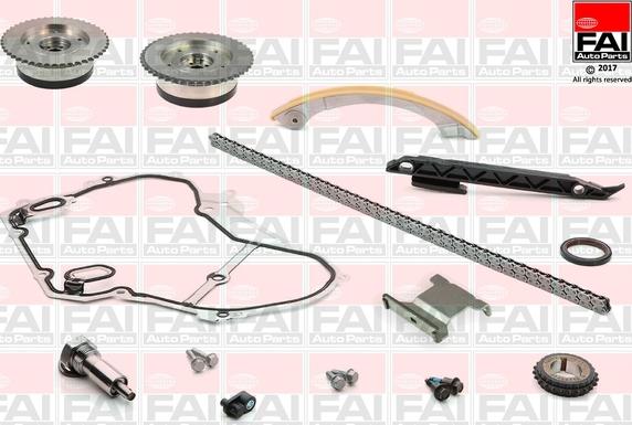 FAI AutoParts TCK120VVT - Комплект ангренажна верига vvparts.bg