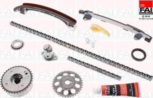 FAI AutoParts TCK83VVT - Комплект ангренажна верига vvparts.bg