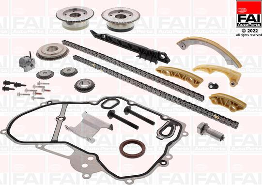 FAI AutoParts TCK340VVT - Комплект ангренажна верига vvparts.bg