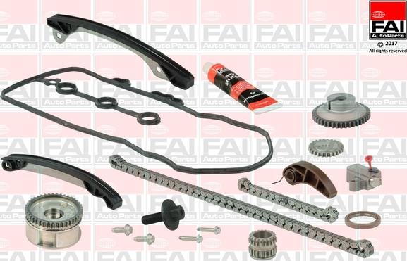 FAI AutoParts TCK249VVT - Комплект ангренажна верига vvparts.bg