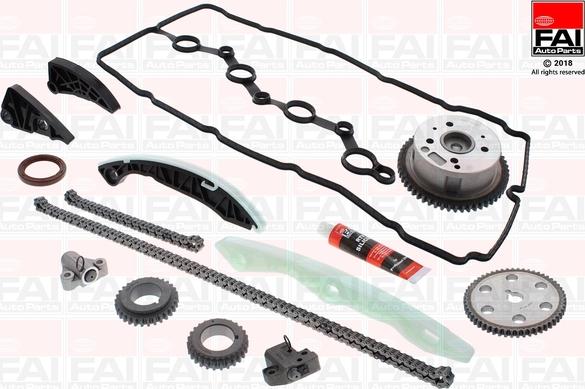 FAI AutoParts TCK254VVT - Комплект ангренажна верига vvparts.bg