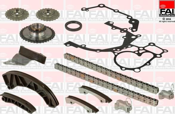 FAI AutoParts TCK258 - Комплект ангренажна верига vvparts.bg