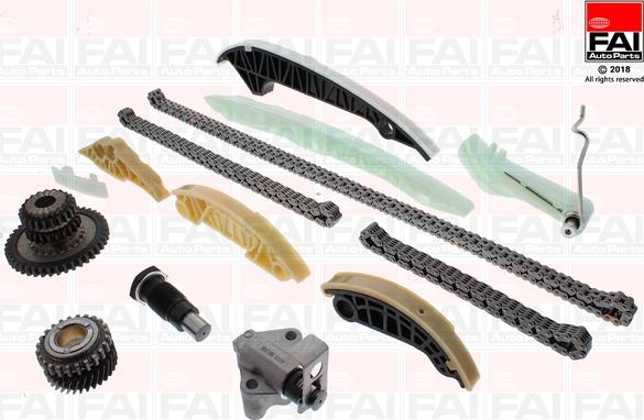 FAI AutoParts TCK212LNG - Комплект ангренажна верига vvparts.bg