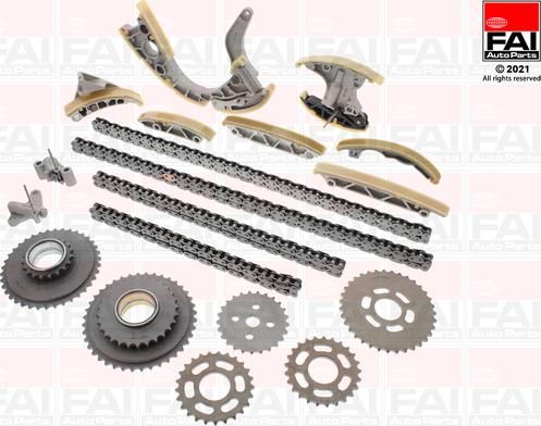 FAI AutoParts TCK217NG - Комплект ангренажна верига vvparts.bg