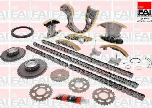 FAI AutoParts TCK233 - Комплект ангренажна верига vvparts.bg