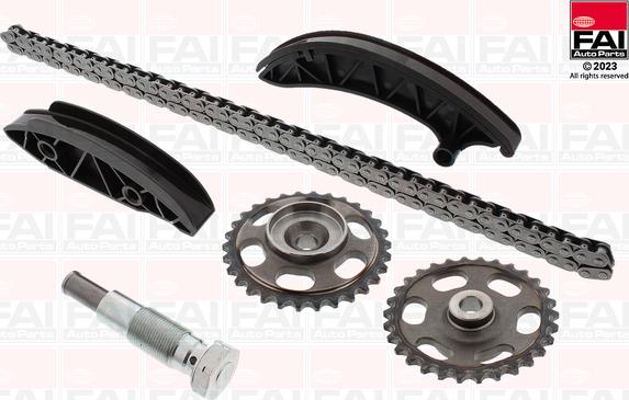 FAI AutoParts TCK227LNG - Комплект ангренажна верига vvparts.bg