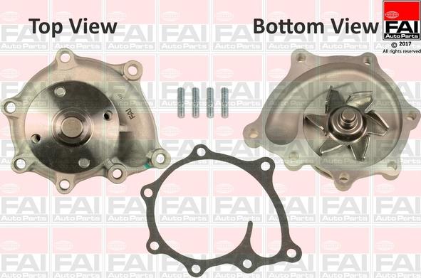 FAI AutoParts WP6355 - Водна помпа vvparts.bg