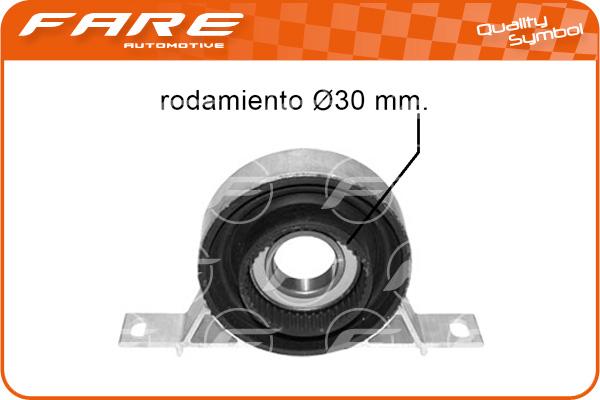 FARE-CO 4970 - Опора карданен вал vvparts.bg