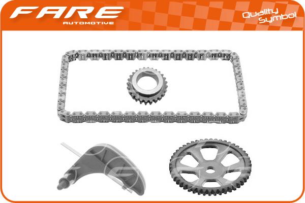 FARE-CO 15219 - Комплект ангренажна верига vvparts.bg