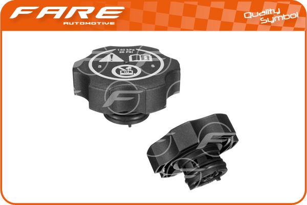 FARE-CO 15212 - Капачка, резервоар за охладителна течност vvparts.bg