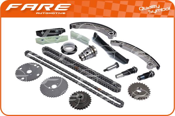 FARE-CO 16151 - Комплект ангренажна верига vvparts.bg