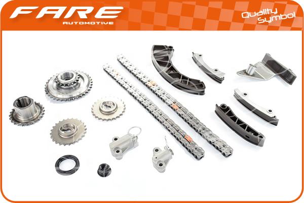 FARE-CO 16337 - Комплект ангренажна верига vvparts.bg