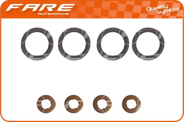 FARE-CO 16276 - Комплект гарнитури, впръскваща дюза vvparts.bg