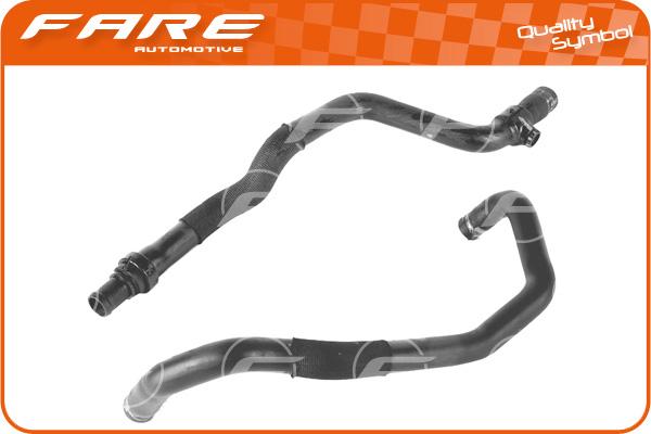 FARE-CO 10999 - Маркуч на радиатора vvparts.bg