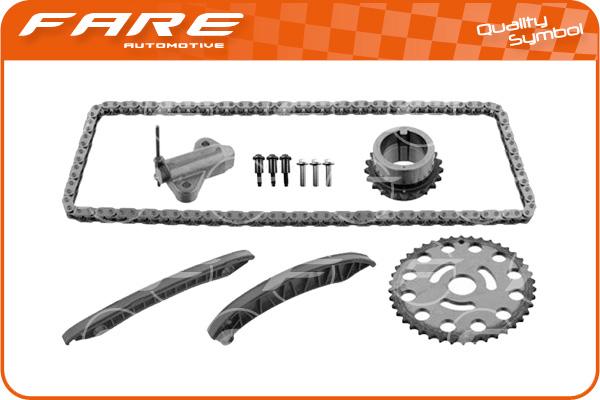 FARE-CO 10883 - Комплект ангренажна верига vvparts.bg