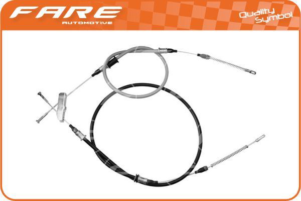 FARE-CO 18623 - Жило, ръчна спирачка vvparts.bg