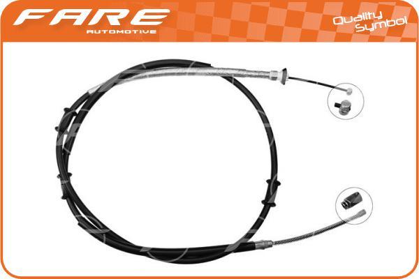 FARE-CO 18136 - Жило, ръчна спирачка vvparts.bg