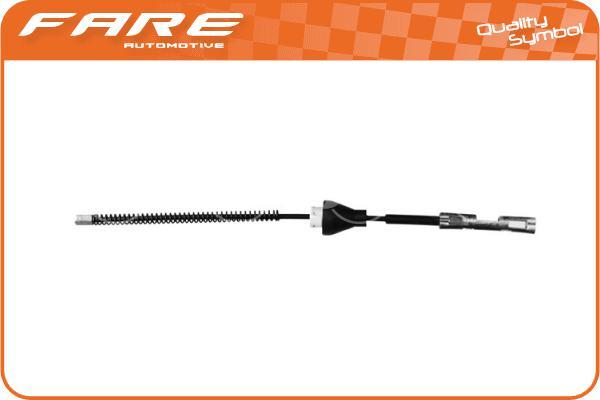 FARE-CO 18248 - Жило, ръчна спирачка vvparts.bg