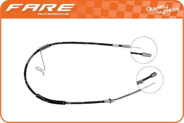 FARE-CO 18250 - Жило, ръчна спирачка vvparts.bg