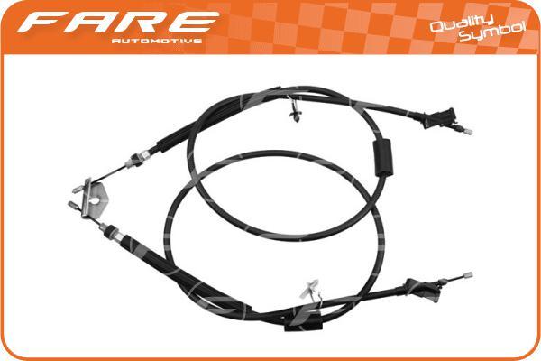 FARE-CO 18265 - Жило, ръчна спирачка vvparts.bg