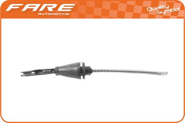 FARE-CO 18266 - Жило, ръчна спирачка vvparts.bg