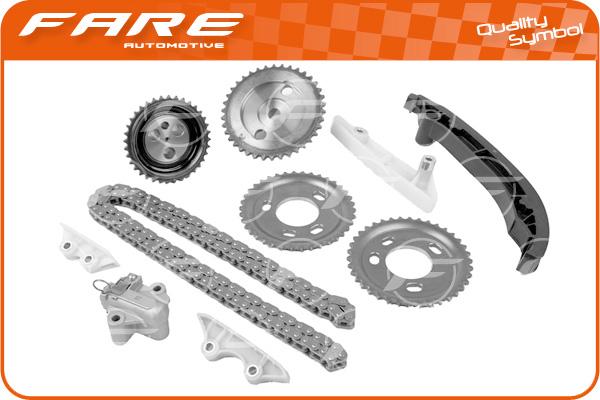 FARE-CO 13845 - Комплект ангренажна верига vvparts.bg