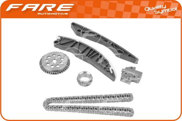 FARE-CO 13847 - Комплект ангренажна верига vvparts.bg