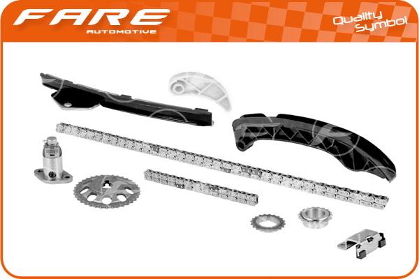 FARE-CO 13856 - Комплект ангренажна верига vvparts.bg