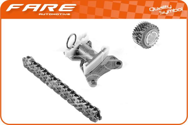 FARE-CO 13858 - Комплект ангренажна верига vvparts.bg