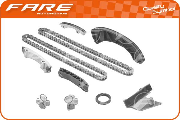 FARE-CO 12905 - Комплект ангренажна верига vvparts.bg