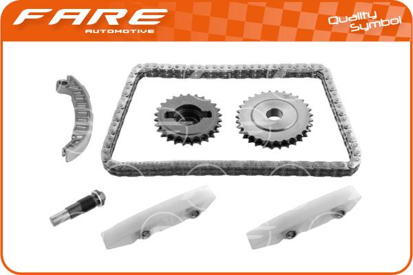 FARE-CO 12898 - Комплект ангренажна верига vvparts.bg