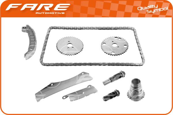 FARE-CO 12897 - Комплект ангренажна верига vvparts.bg