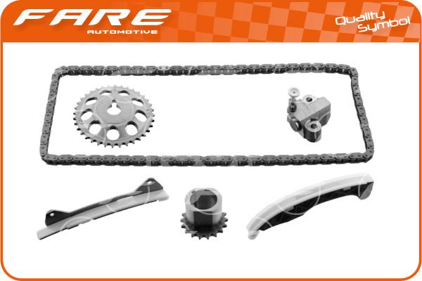 FARE-CO 12747 - Комплект ангренажна верига vvparts.bg