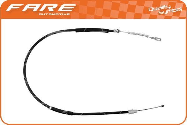 FARE-CO 17968 - Жило, ръчна спирачка vvparts.bg