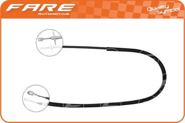 FARE-CO 17928 - Жило, ръчна спирачка vvparts.bg