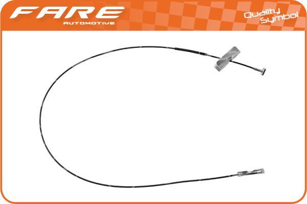 FARE-CO 17481 - Жило, ръчна спирачка vvparts.bg