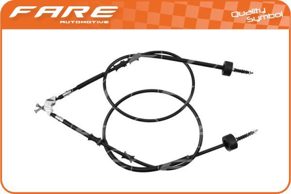 FARE-CO 17504 - Жило, ръчна спирачка vvparts.bg