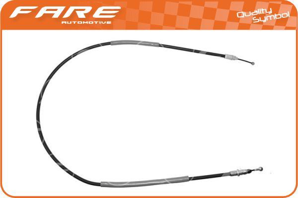 FARE-CO 17512 - Жило, ръчна спирачка vvparts.bg