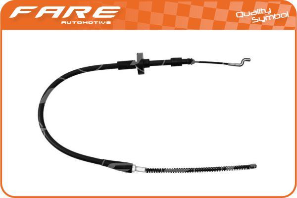 FARE-CO 17653 - Жило, ръчна спирачка vvparts.bg