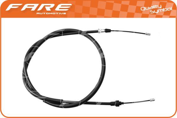 FARE-CO 17607 - Жило, ръчна спирачка vvparts.bg