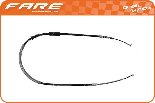 FARE-CO 17680 - Жило, ръчна спирачка vvparts.bg